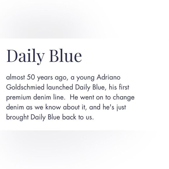 AG Jeans x Daily Blue Peace wide leg flare Denim jeans 26 or 30 NWT - Picture 4 of 15